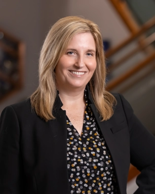 portrait of a smiling person in business attire